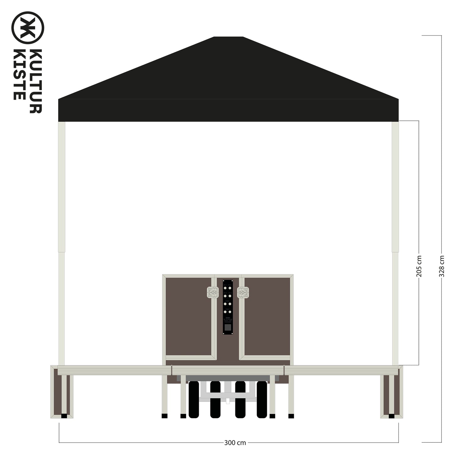 Die Behütete (freiheitsliebend)