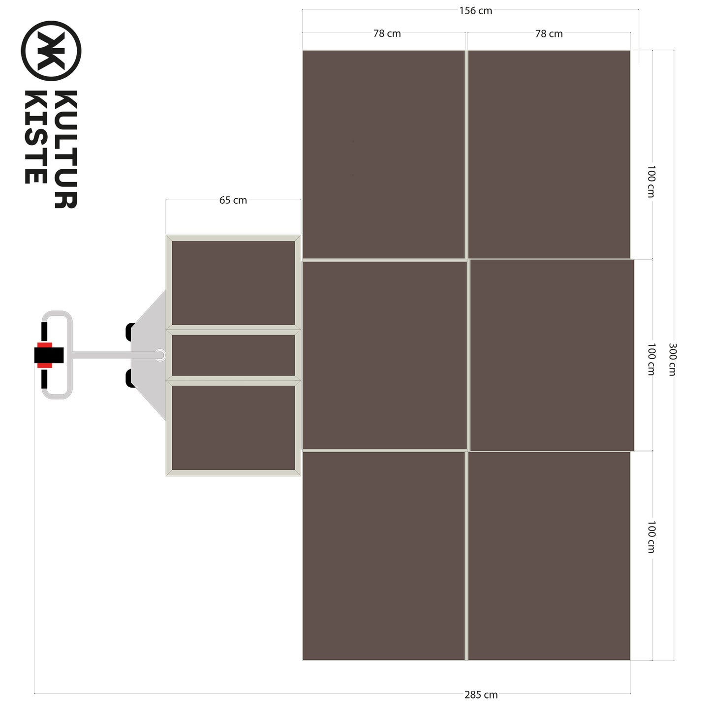 Die Behütete (freiheitsliebend)